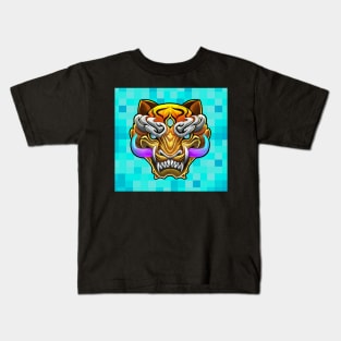 Tiger Eyes Kids T-Shirt